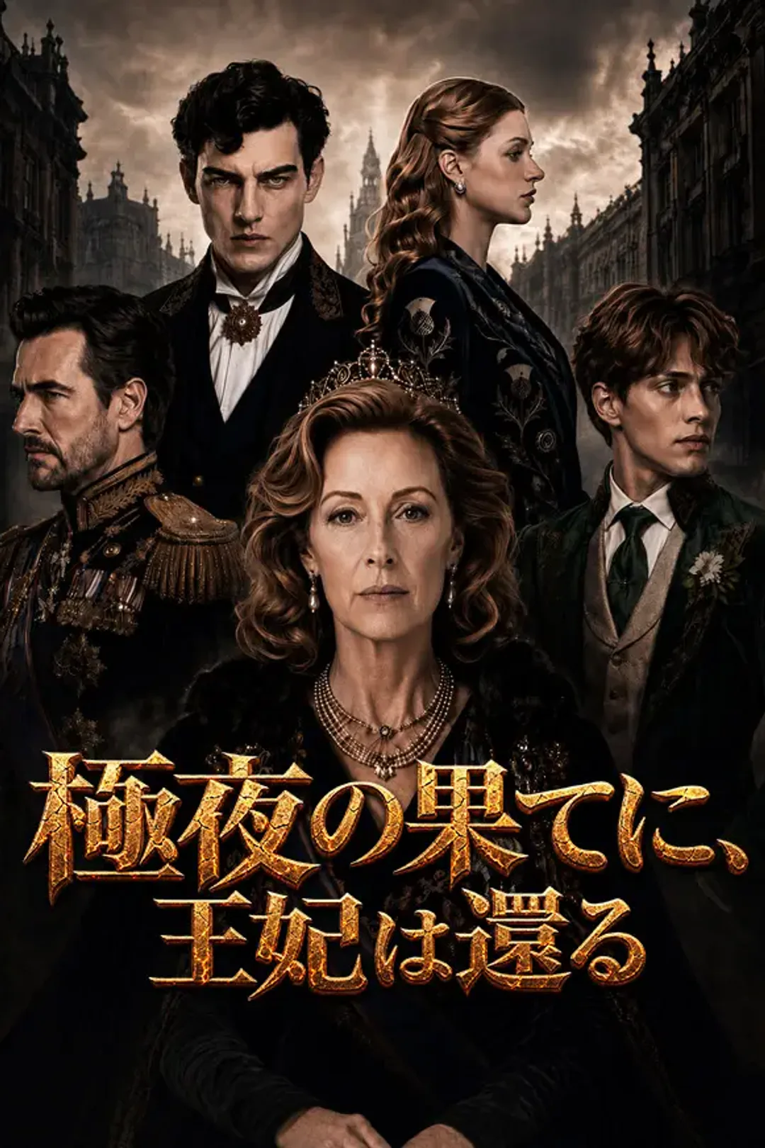 極夜の果てに、王妃は還るのポスター