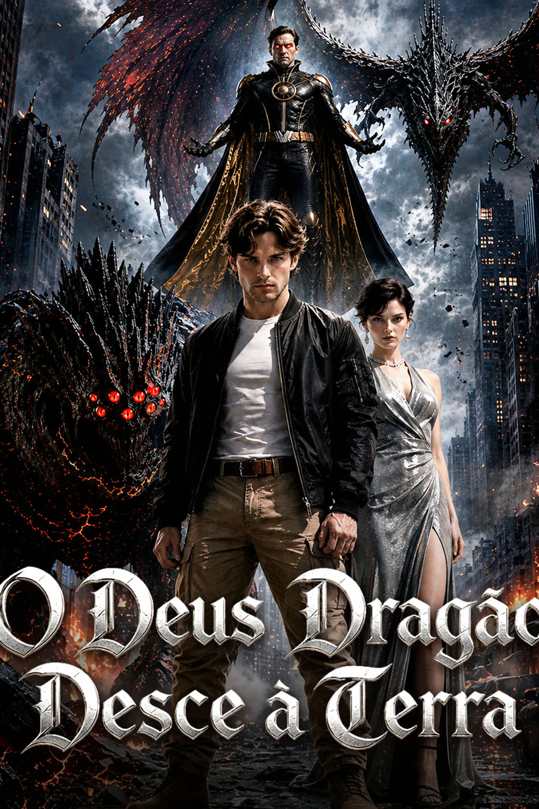 Pôster de O Deus Dragão Desce à Terra