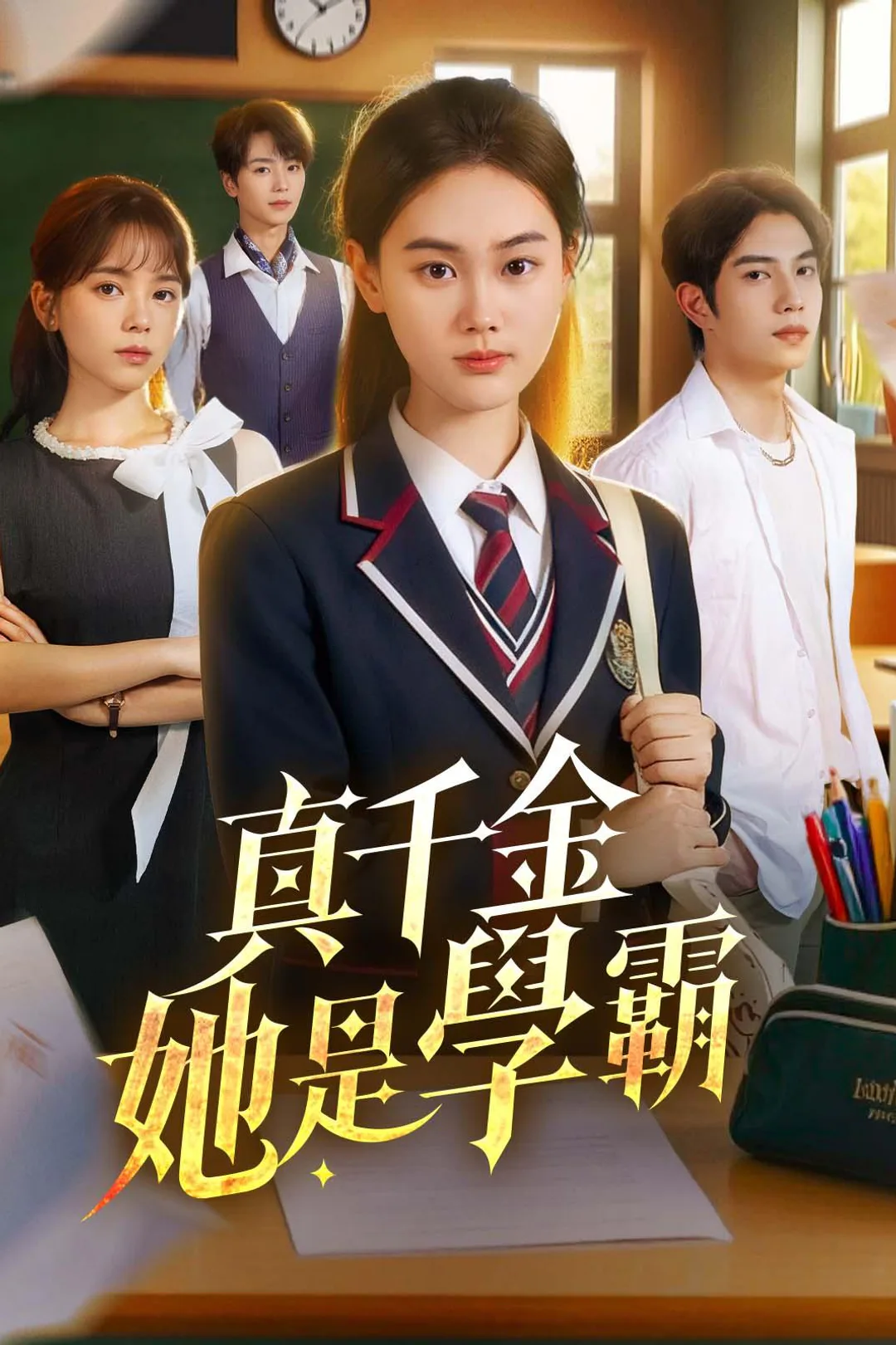 《真千金她是學霸》海報