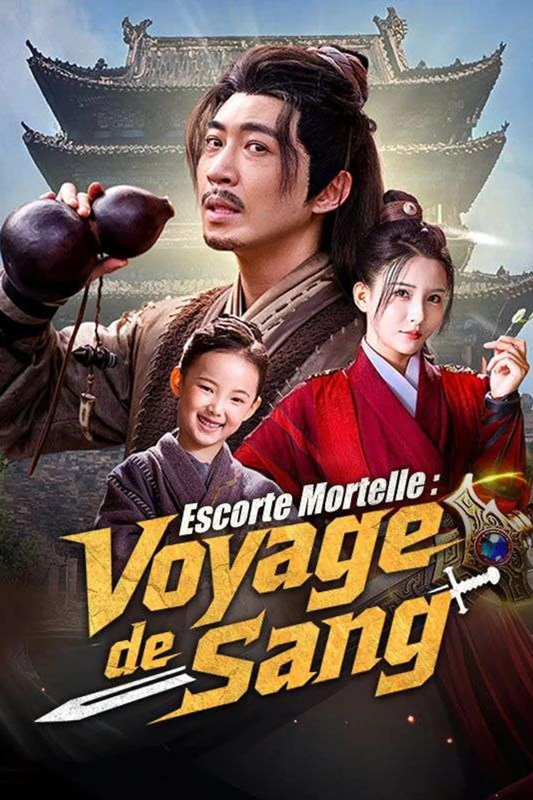 Affiche de Escorte Mortelle : Voyage de Sang