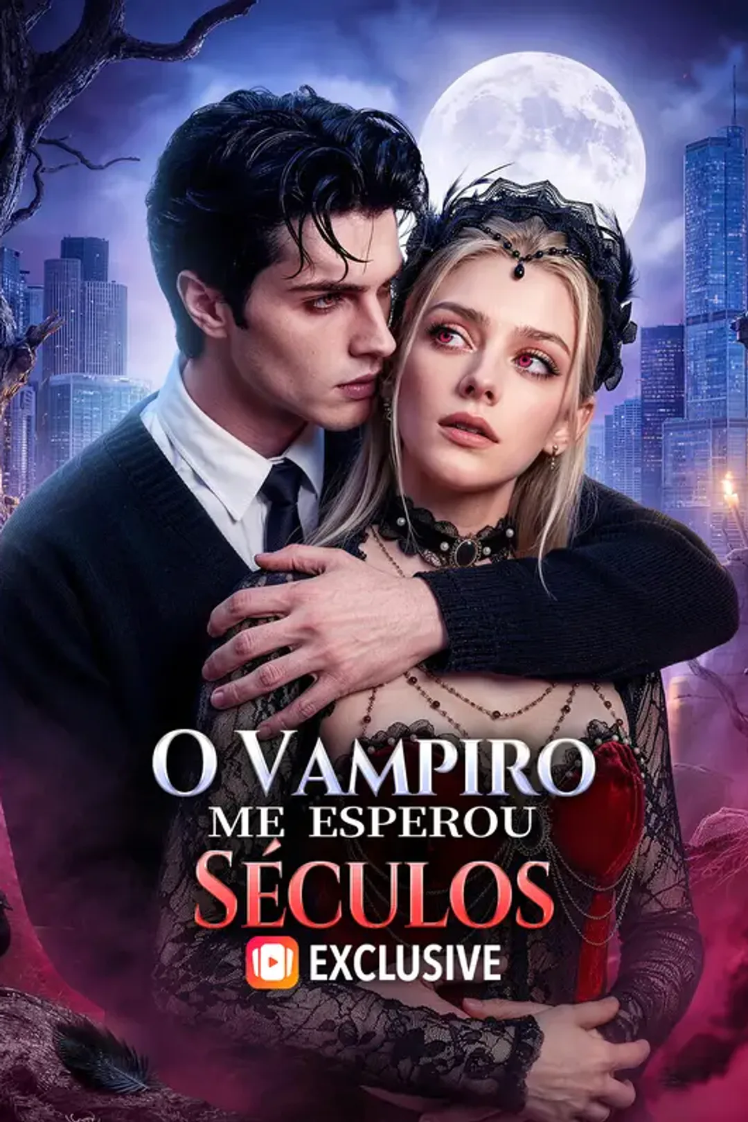 Pôster de O Vampiro me Esperou Séculos