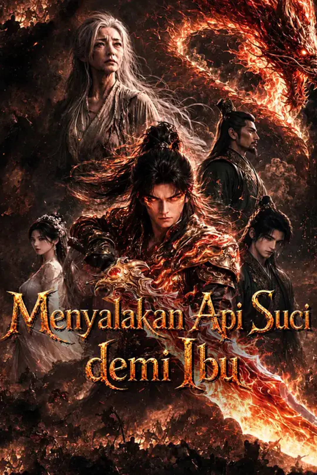 Poster Menyalakan Api Suci demi Ibu