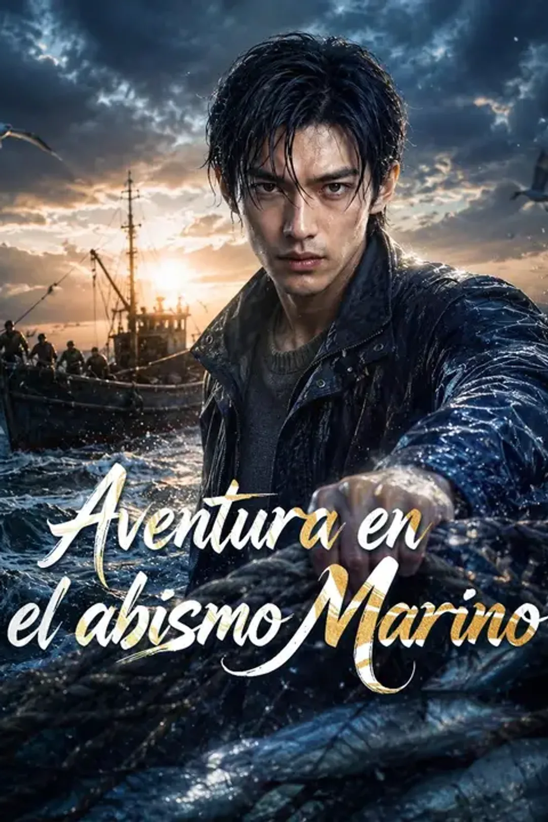 Póster de Aventura en el abismo marino