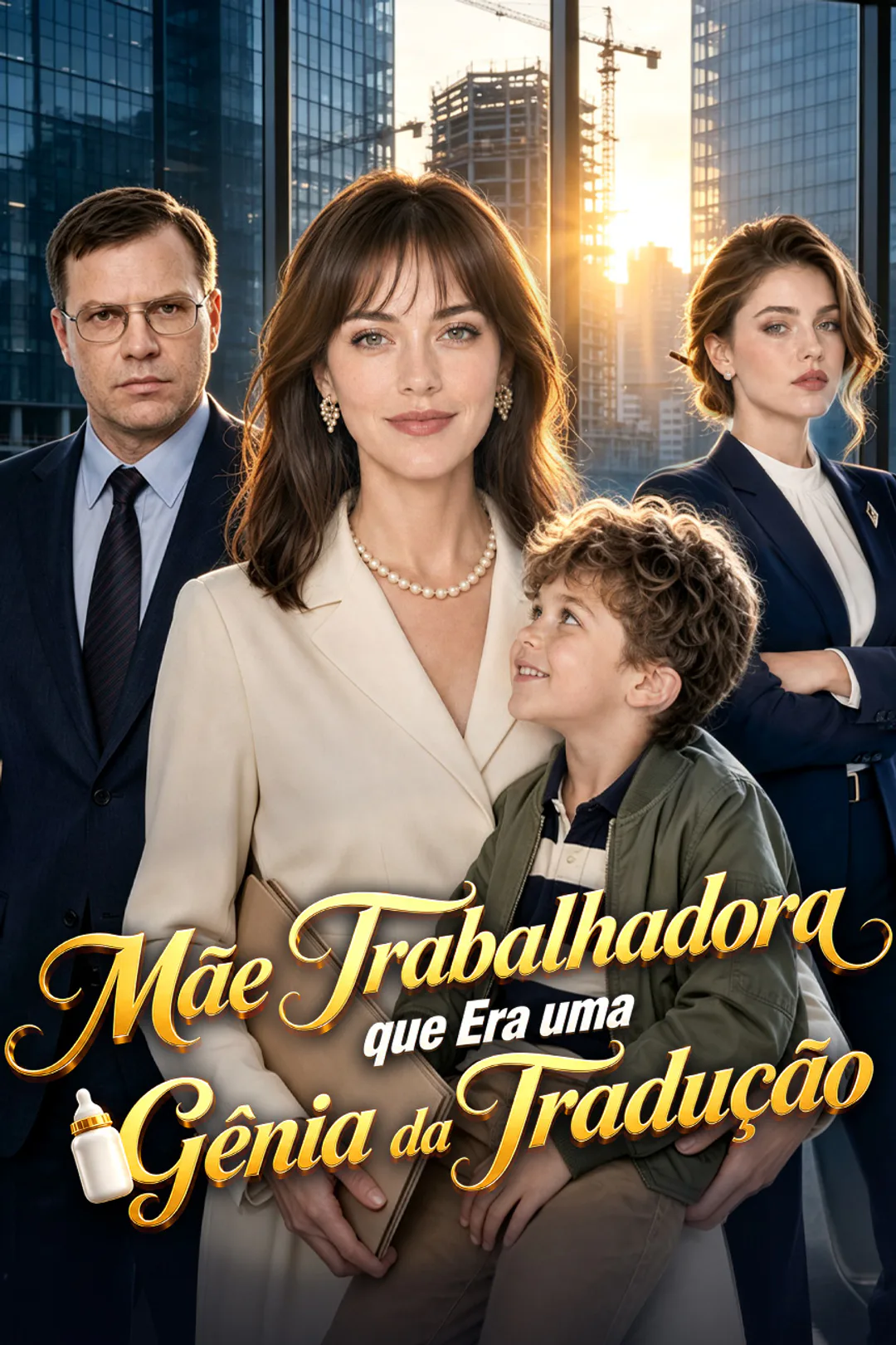 Pôster de Mãe Trabalhadora que Era uma Gênia da Tradução