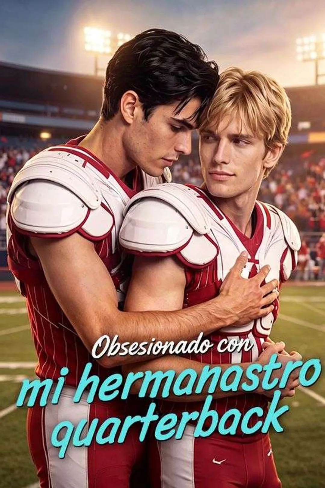 Póster de Obsesionado con mi hermanastro quarterback