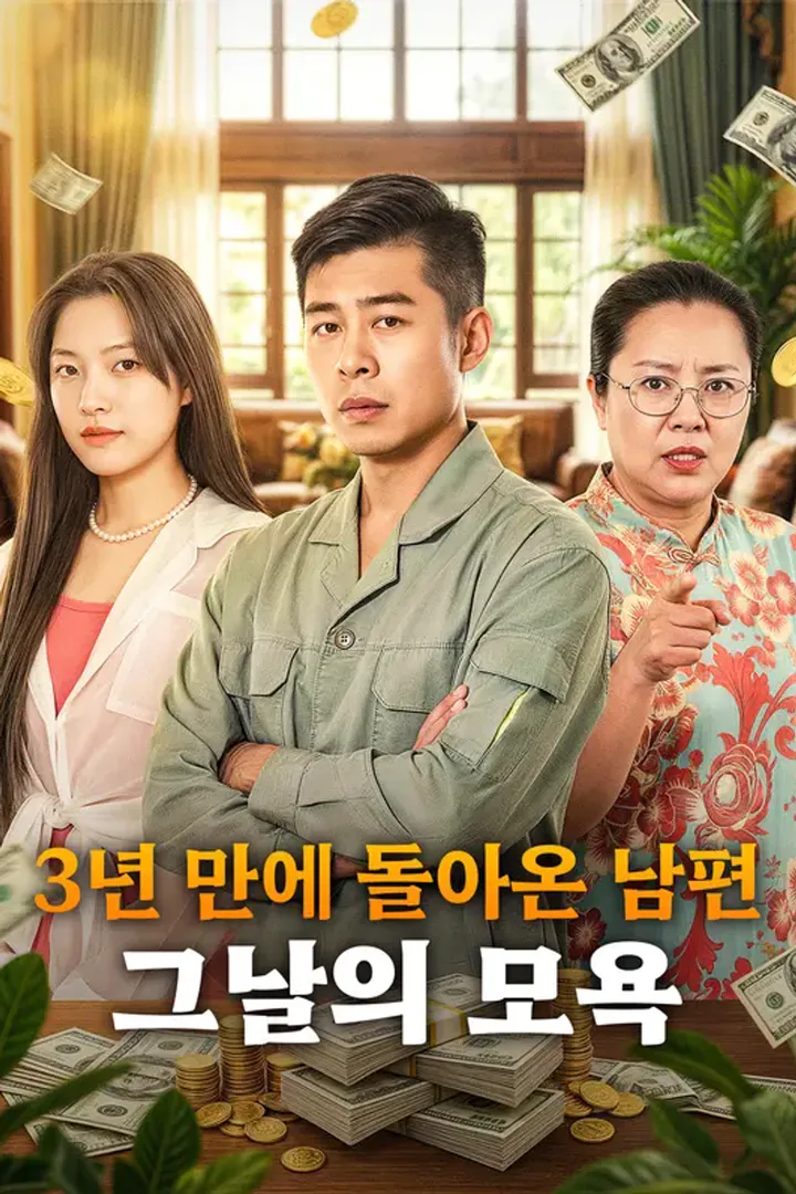 3년 만에 돌아온 남편, 그날의 모욕 포스터