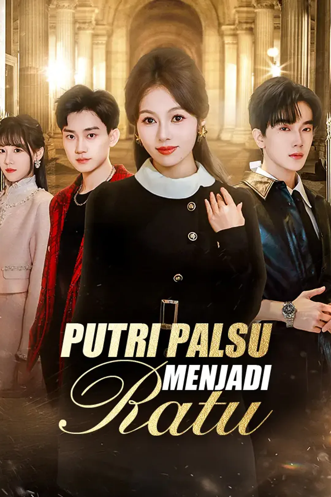 Poster Putri Palsu Menjadi Ratu