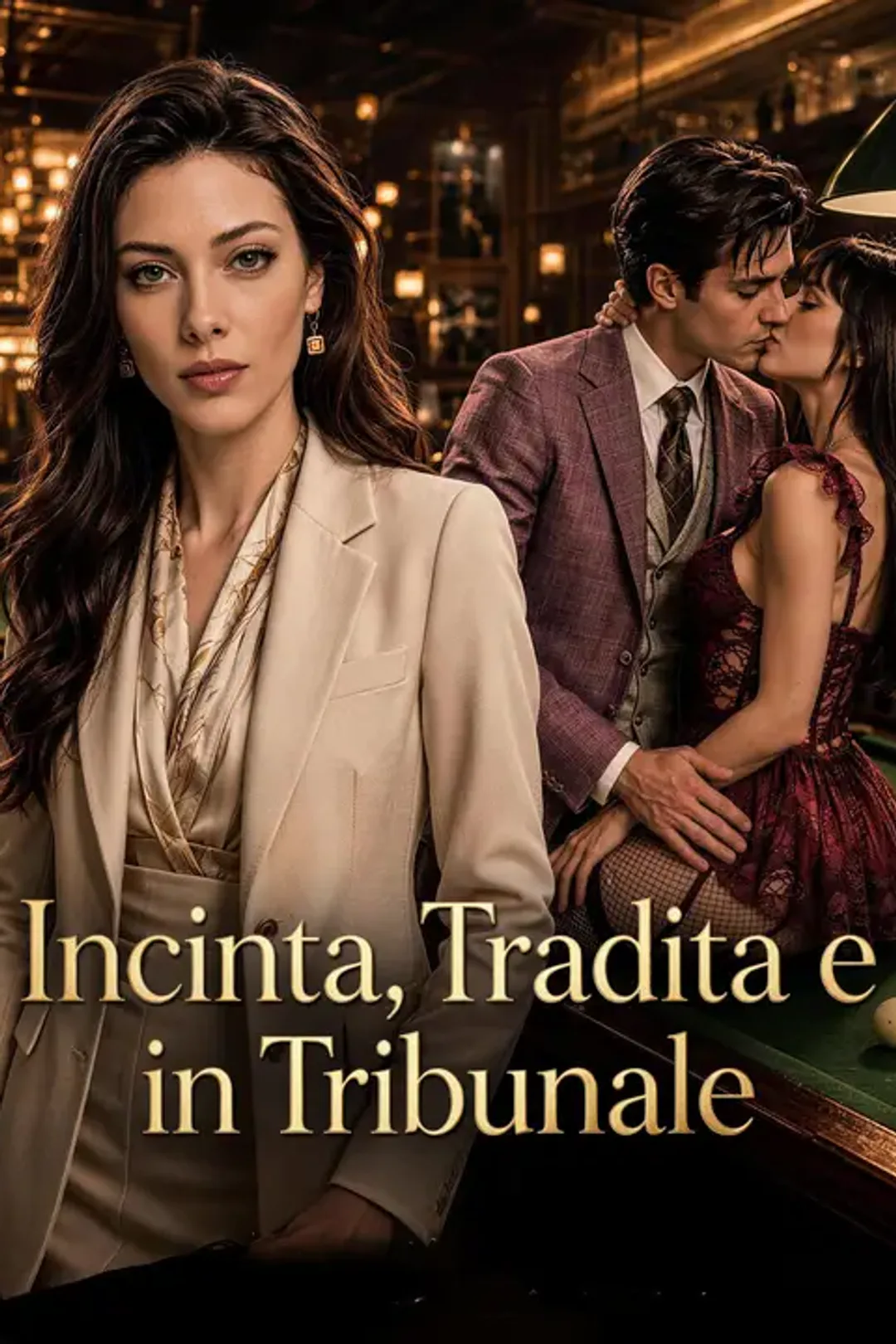 Locandina di Incinta, Tradita e in Tribunale