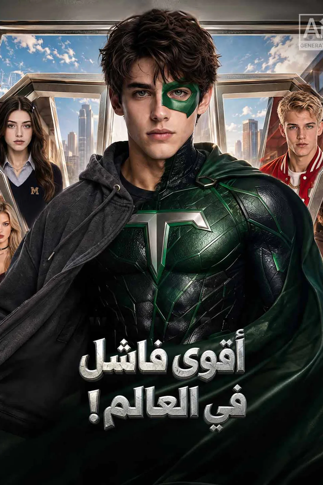 ملصق مسلسل «أقوى فاشل في العالم!»