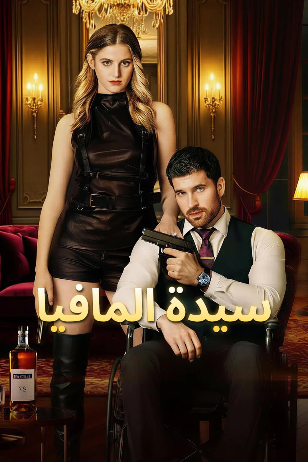 ملصق مسلسل «سيدة المافيا»