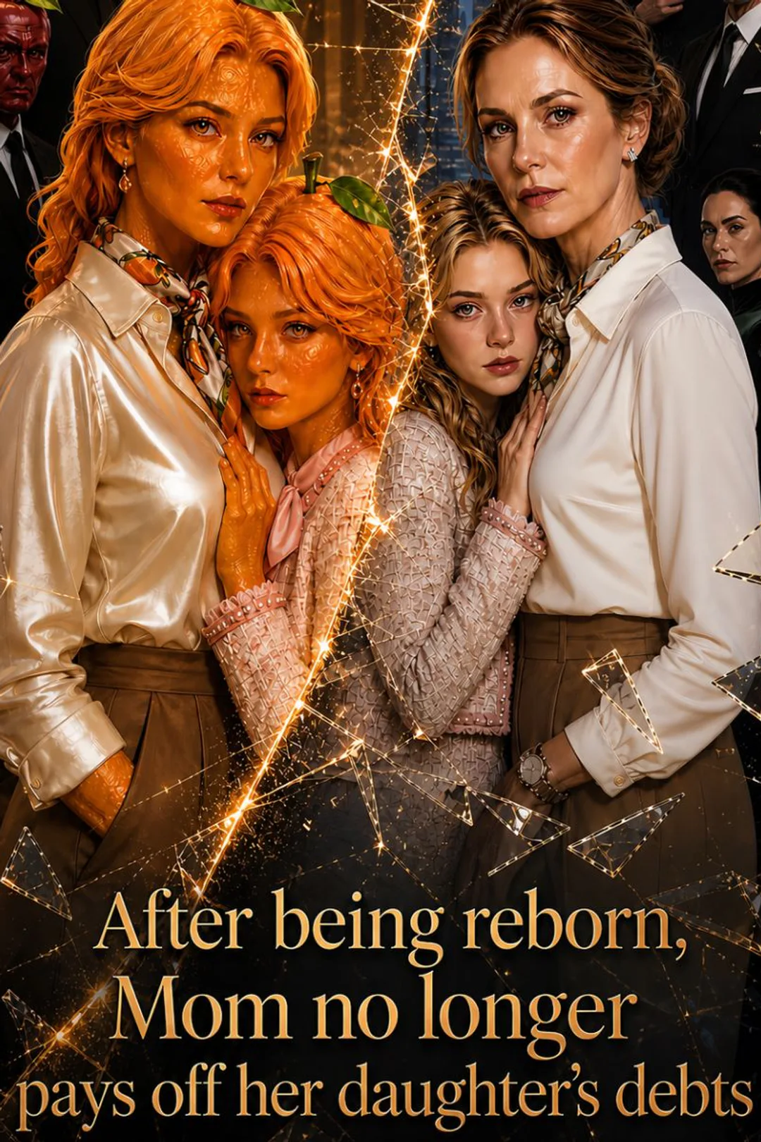 After being reborn, Mom no longer pays off her daughter's debts poster