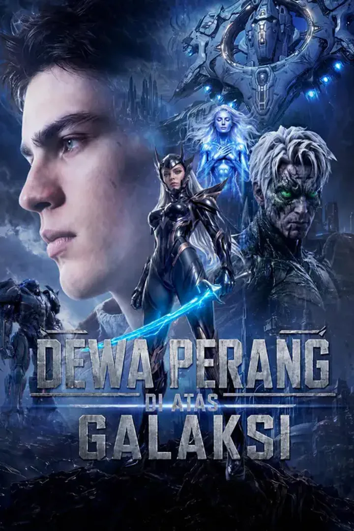 Poster Dewa Perang Di Atas Galaksi
