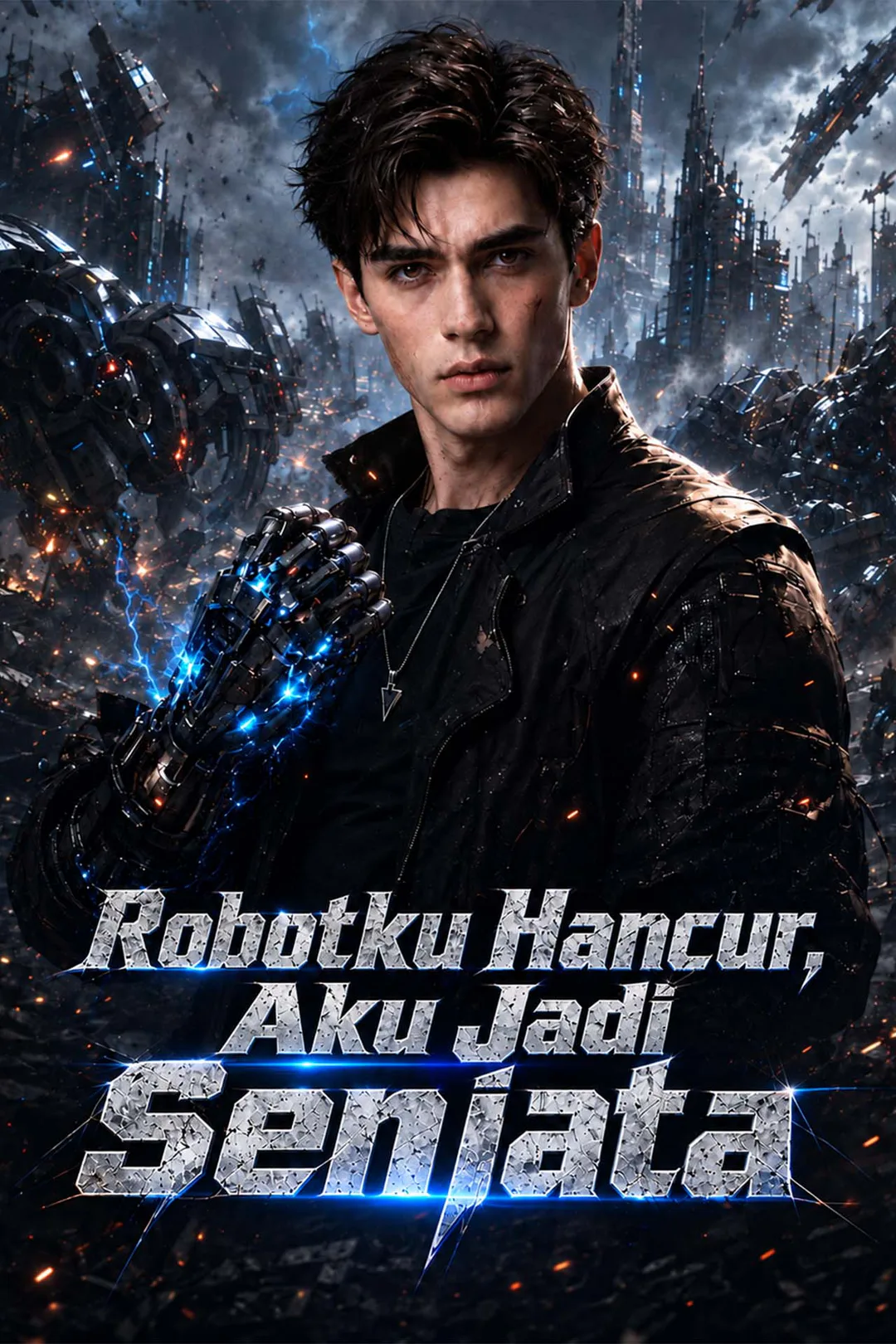 Poster Robotku Hancur, Aku Jadi Senjata