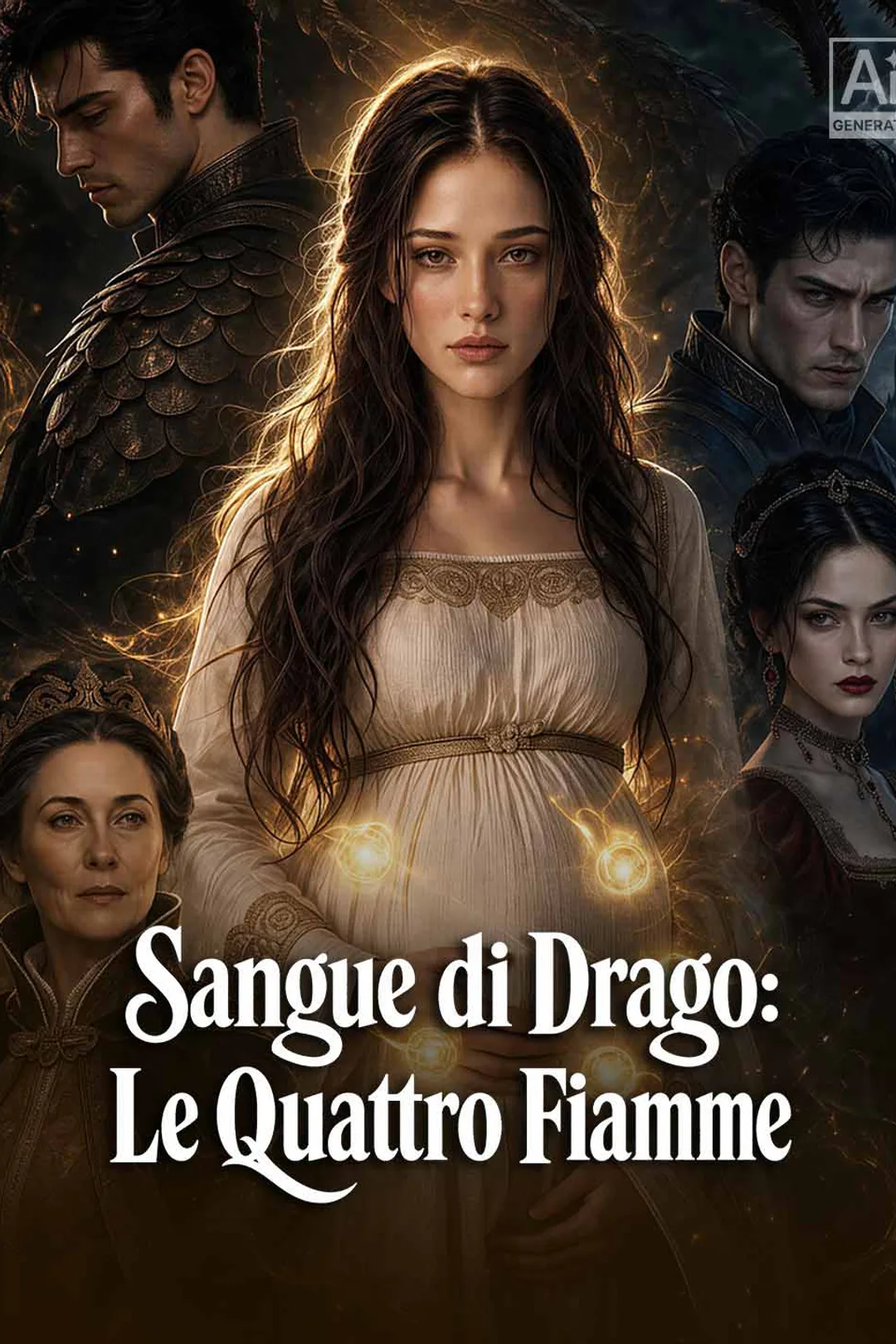 Locandina di Sangue di Drago: Le Quattro Fiamme
