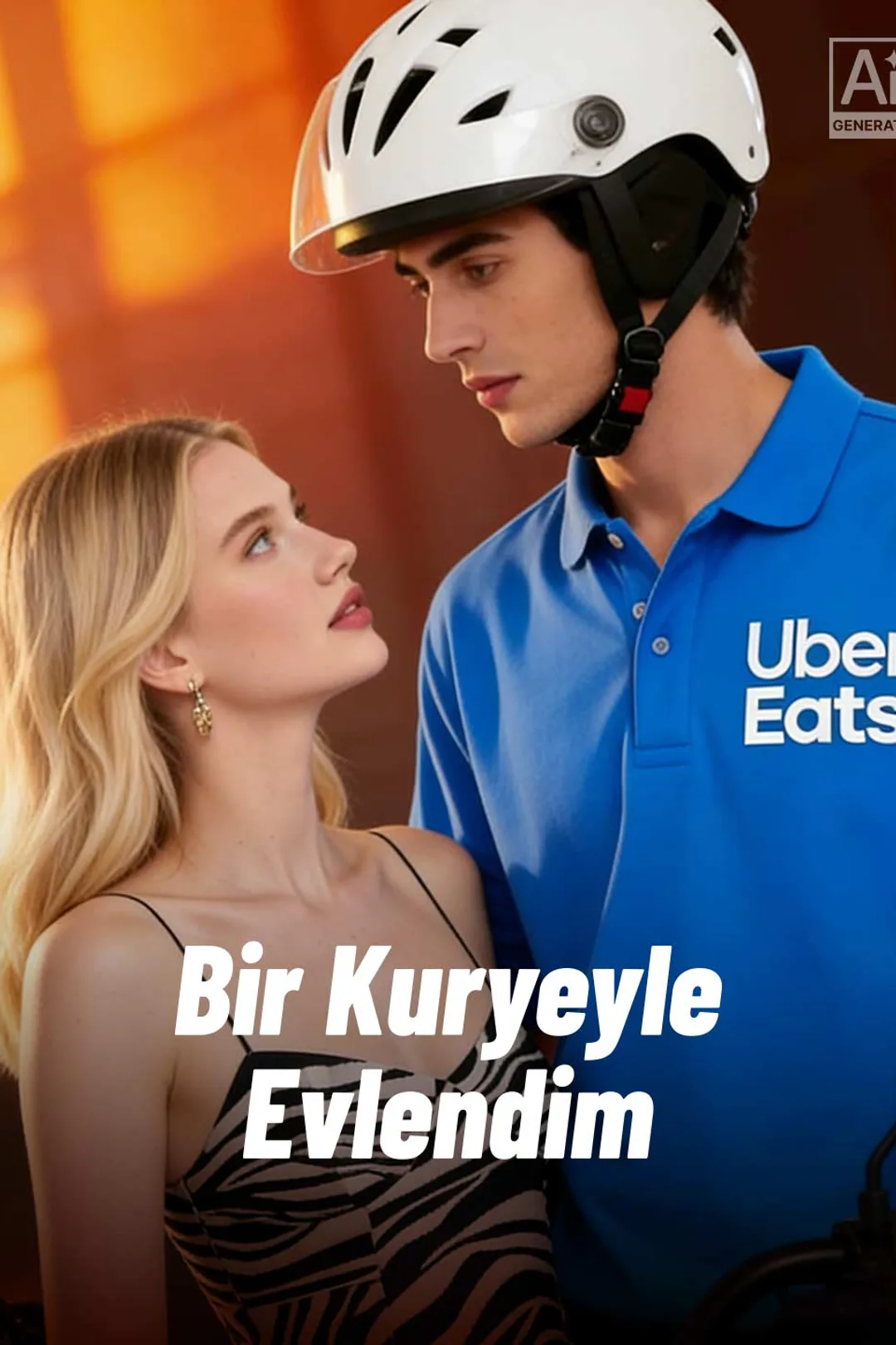 Bir Kuryeyle Evlendim afişi
