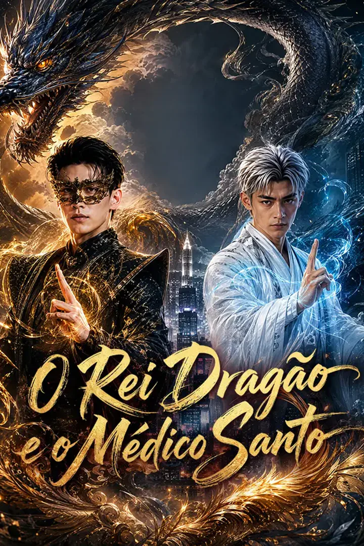 Pôster de O Rei Dragão e o Médico Santo
