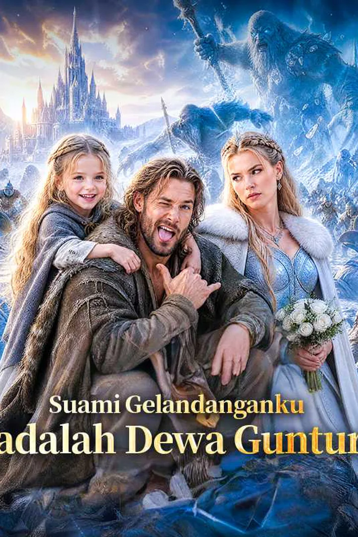 Poster Suami Gelandanganku adalah Dewa Guntur