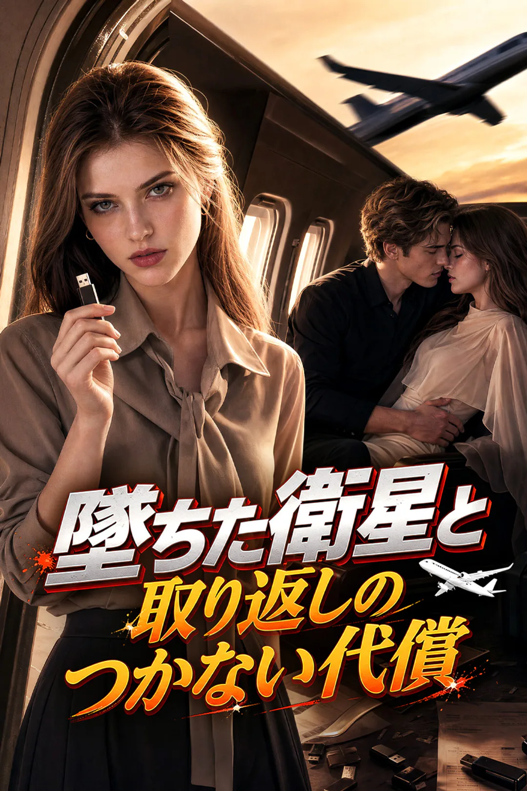 墜ちた衛星と取り返しのつかない代償のポスター