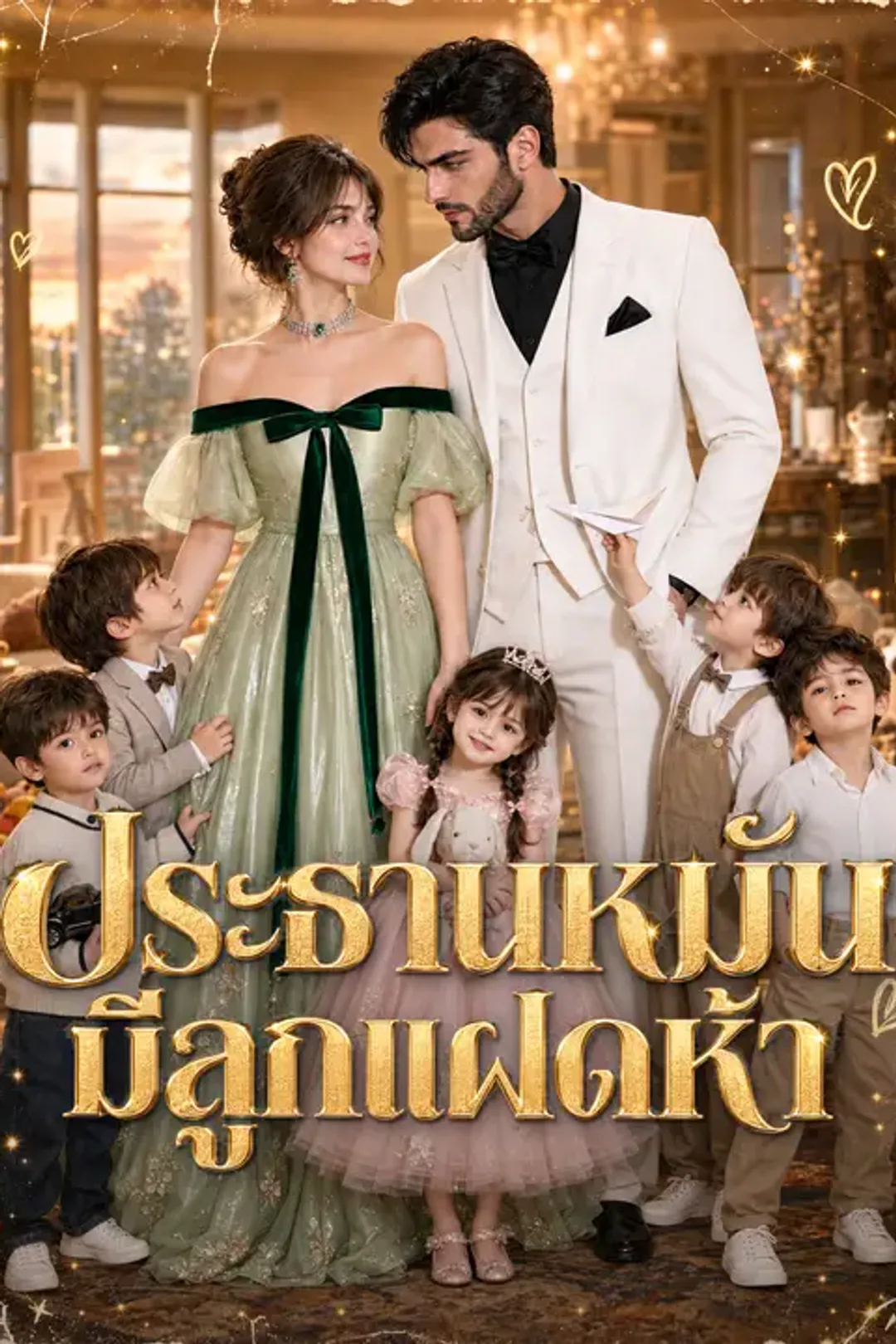 โปสเตอร์ ประธานหมันมีลูกแฝดห้า