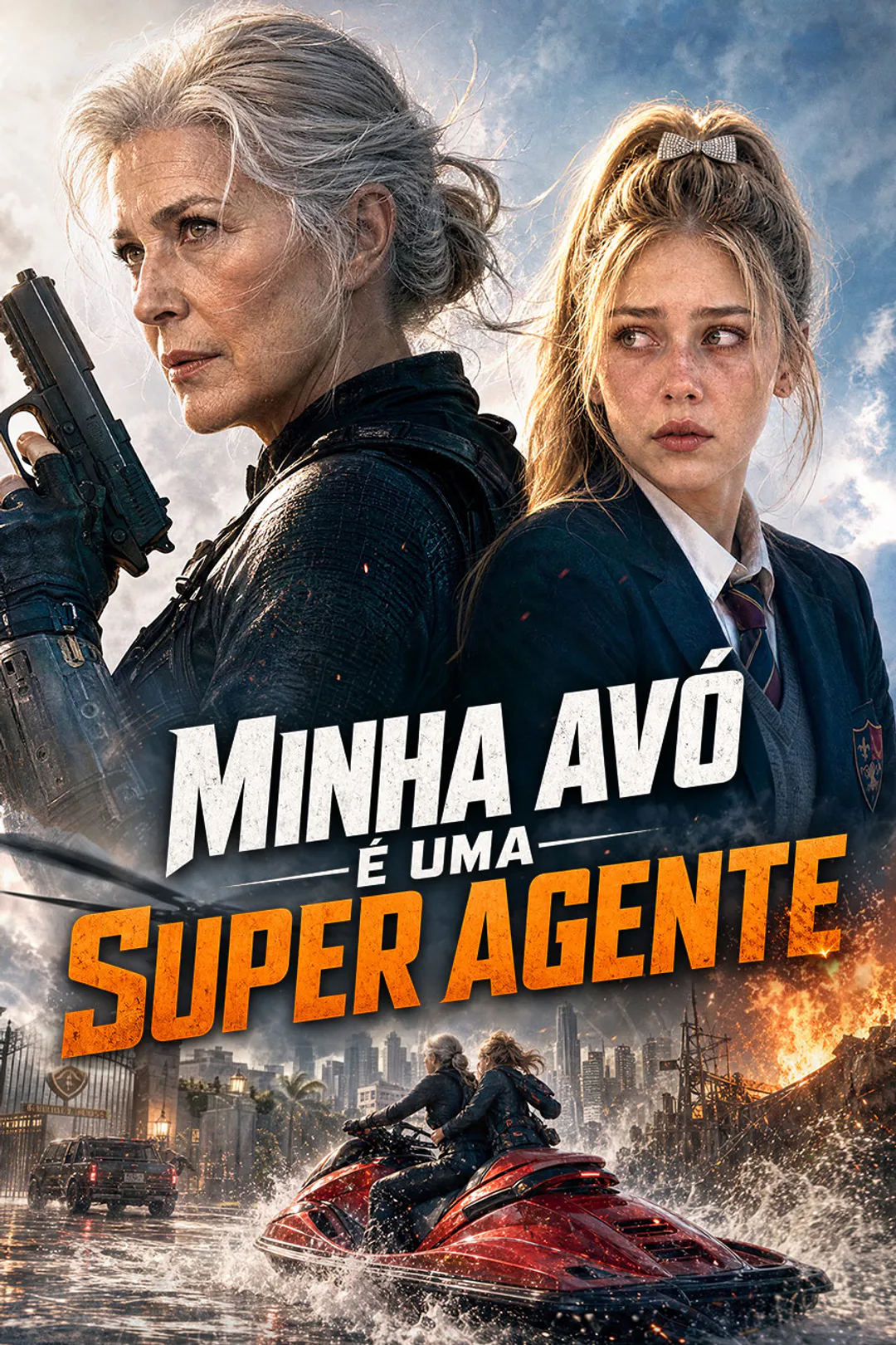 Pôster de Minha Avó é uma Super Agente