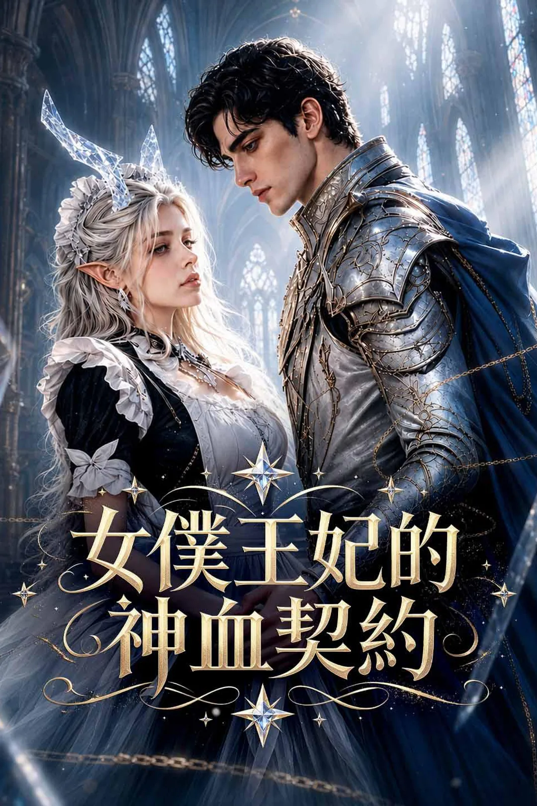 《女僕王妃的神血契約》海報