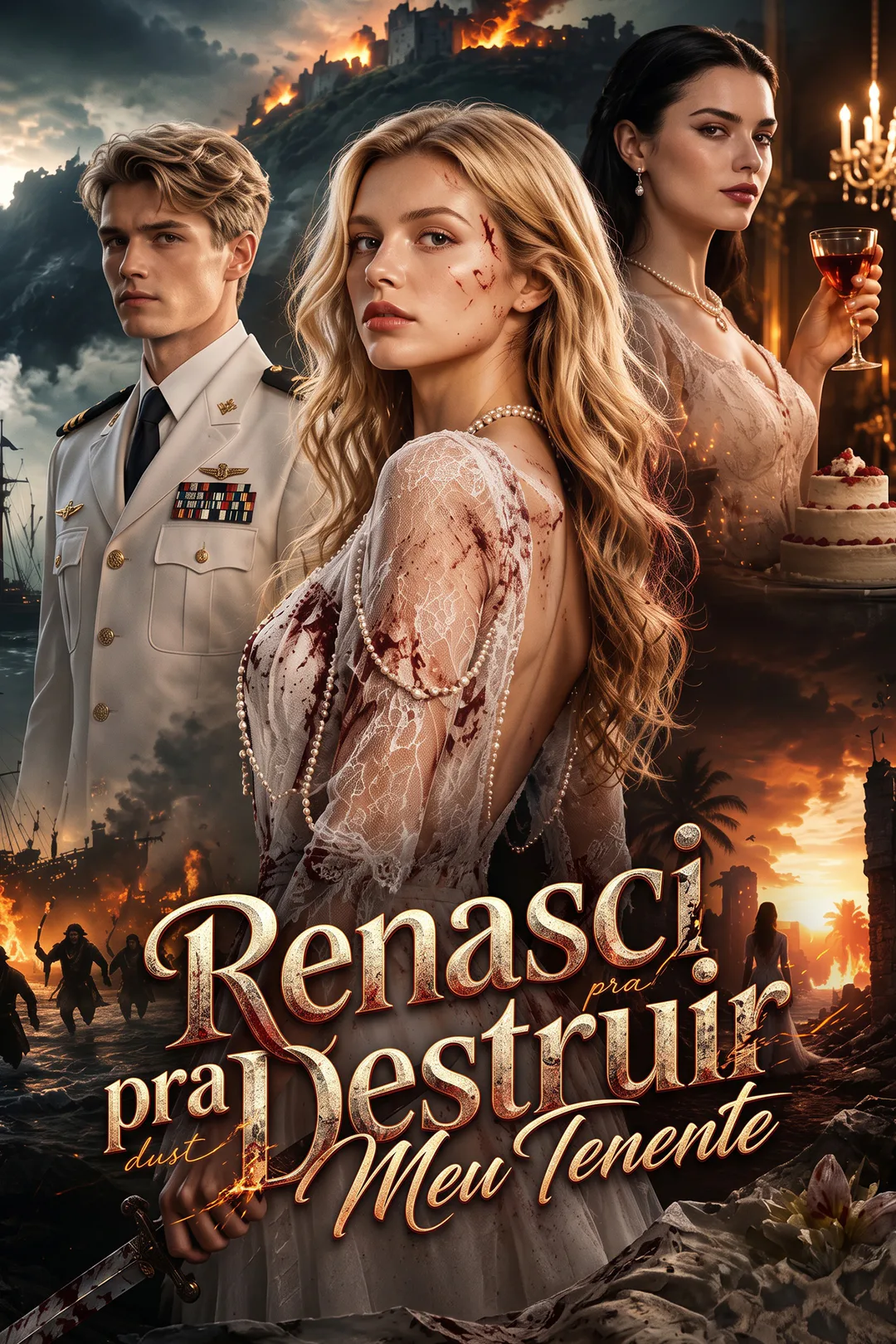 Pôster de Renasci pra Destruir Meu Tenente