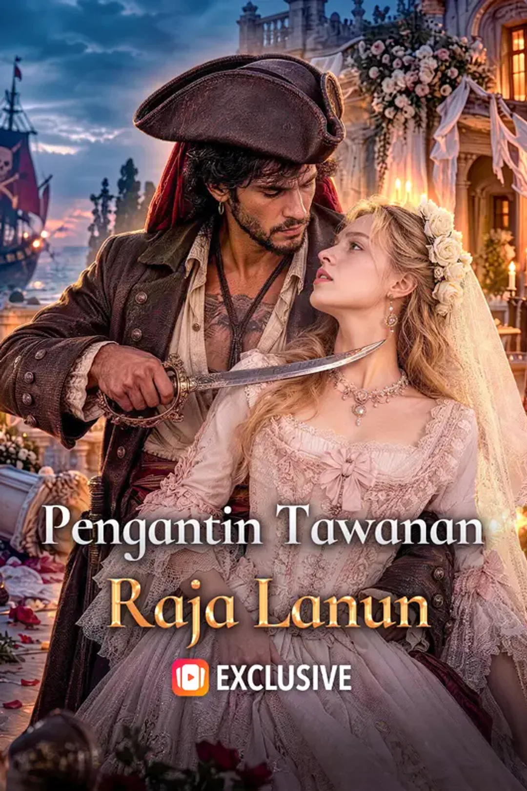 Poster Pengantin Tawanan Raja Lanun