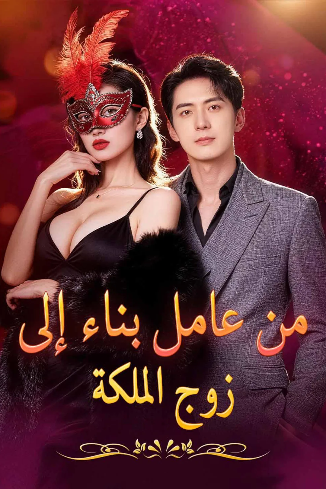 ملصق مسلسل «من عامل بناء إلى زوج الملكة»