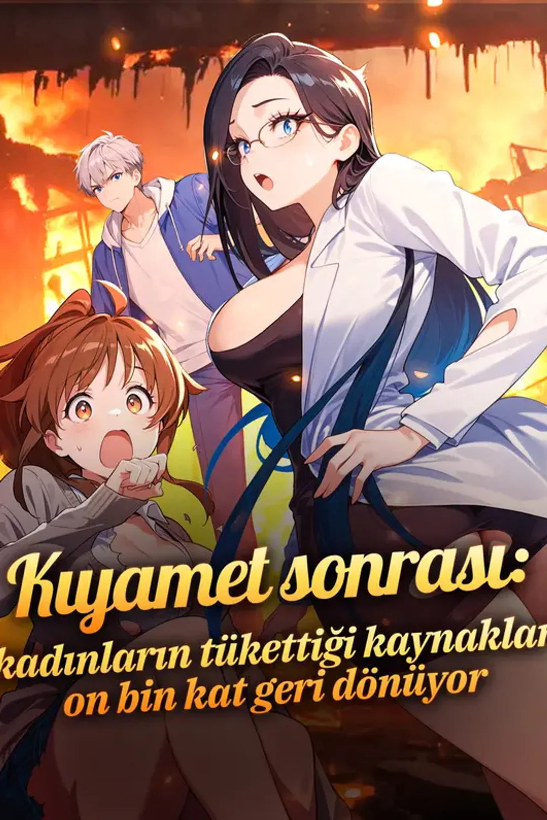 Kıyamet sonrası: kadınların tükettiği kaynaklar on bin kat geri dönüyor afişi