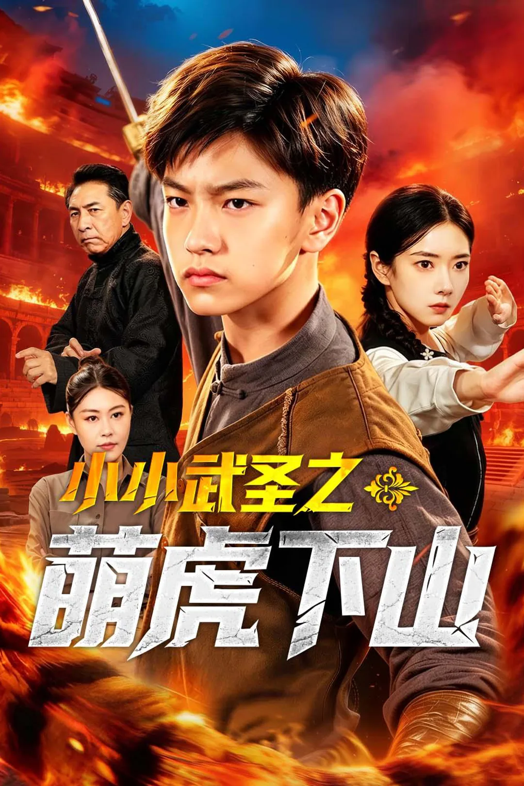 《小小武圣之萌虎下山》海报