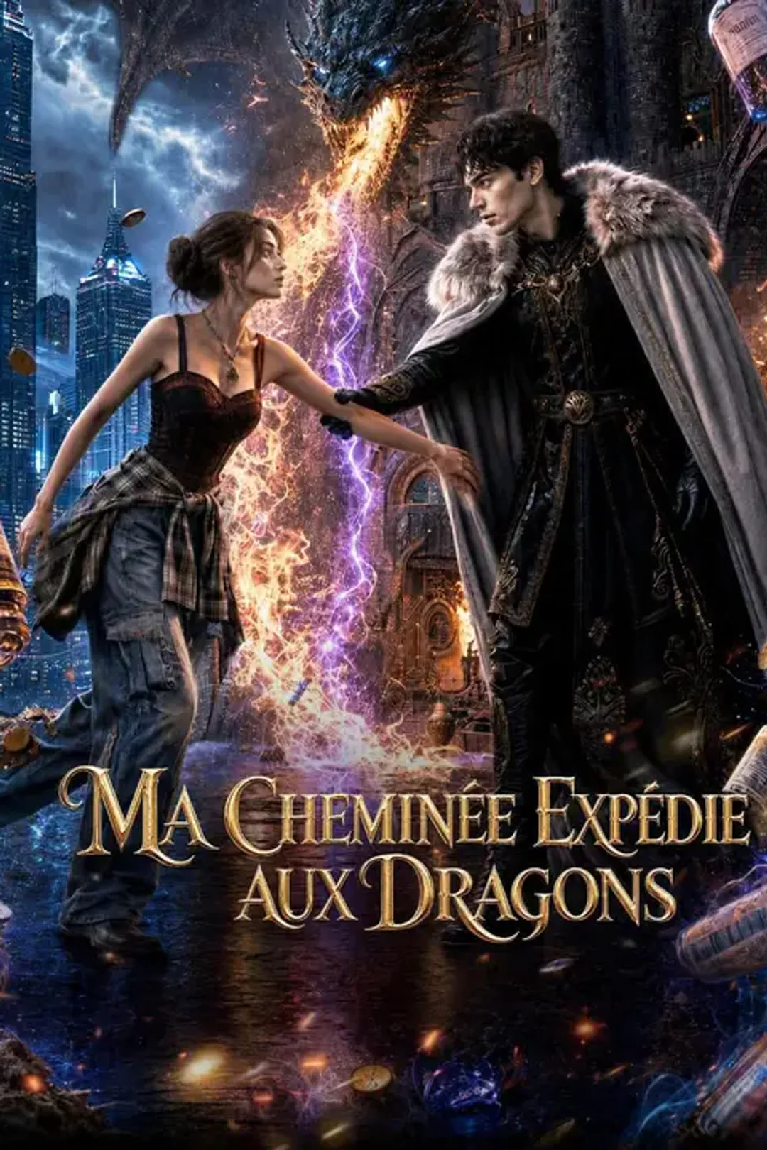 Affiche de Ma cheminée expédie aux dragons