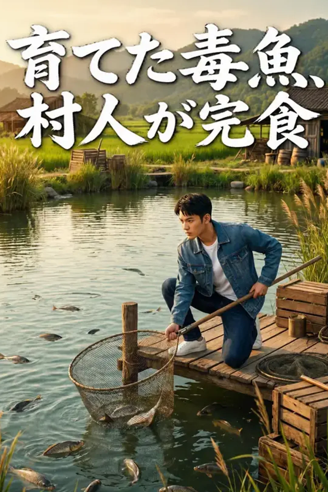 育てた毒魚、村人が完食のポスター