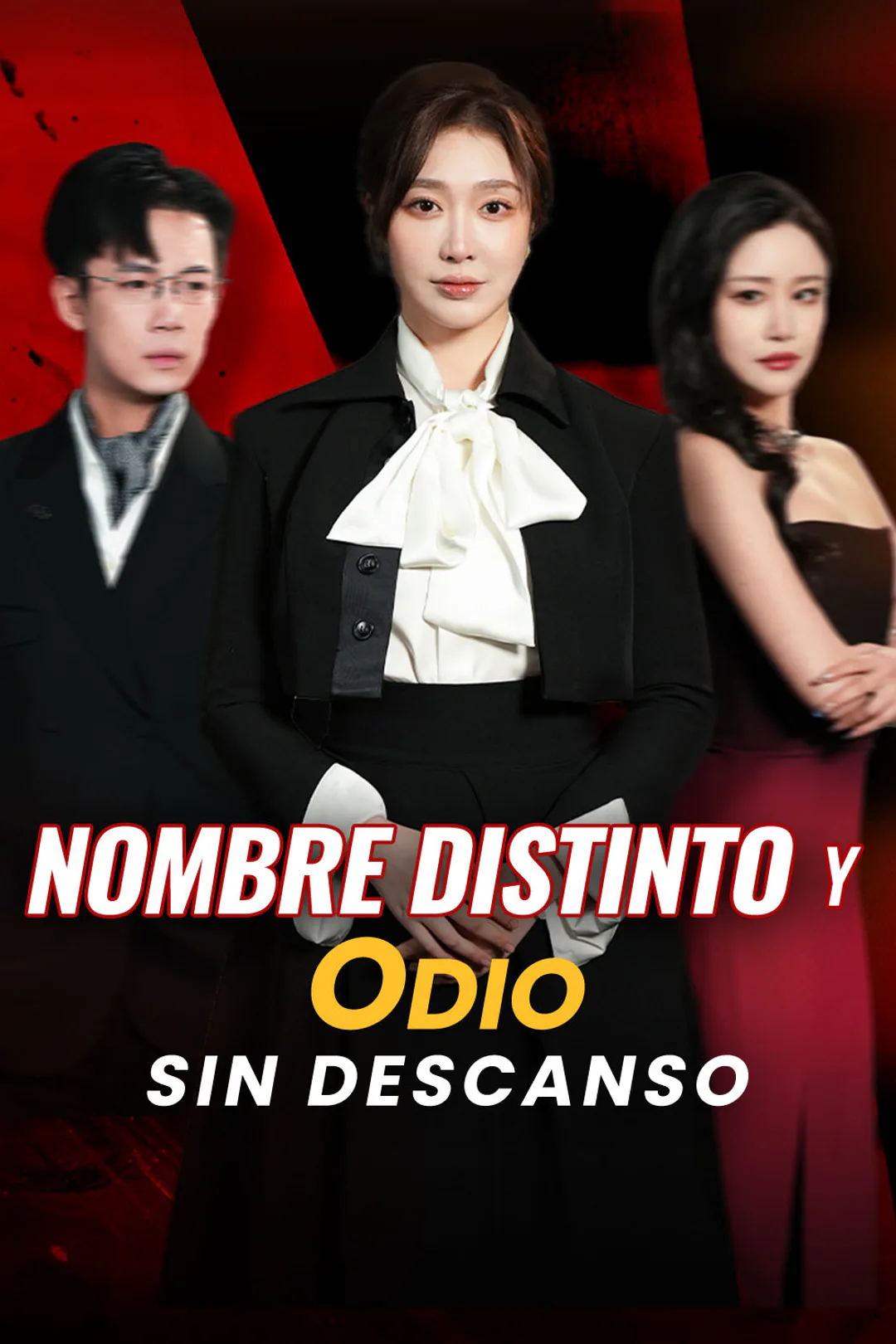 Póster de Nombre Distinto y Odio sin Descanso