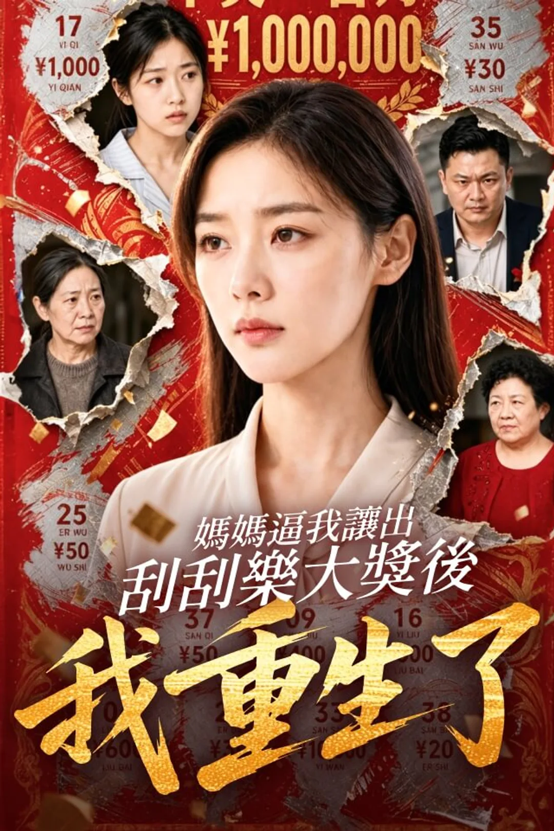 《媽媽逼我讓出刮刮樂大獎後，我重生了》海報
