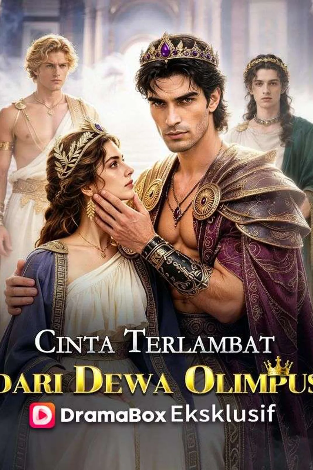 Poster Cinta Terlambat dari Dewa Olimpus