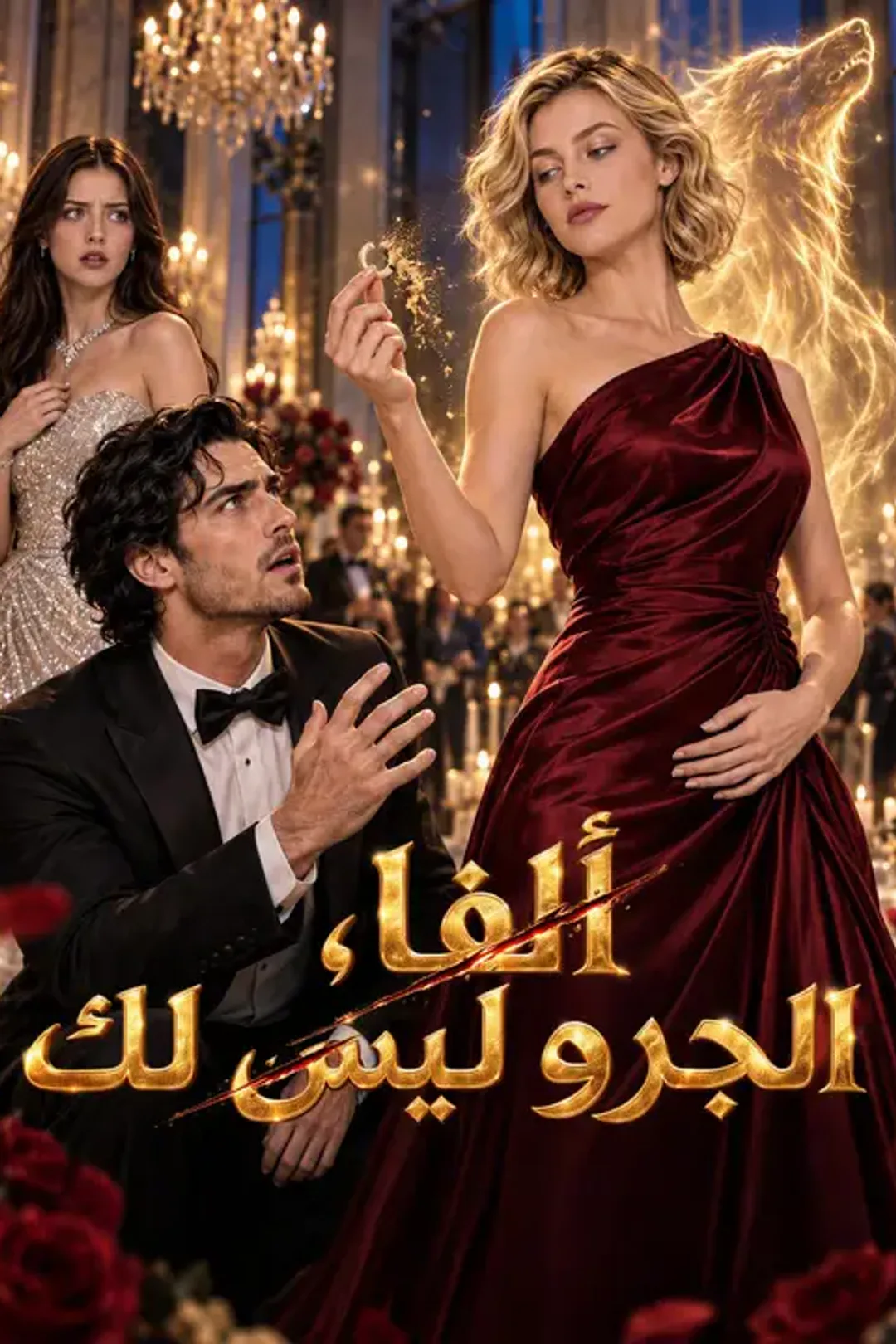 ملصق مسلسل «ألفا، الجرو ليس لك»