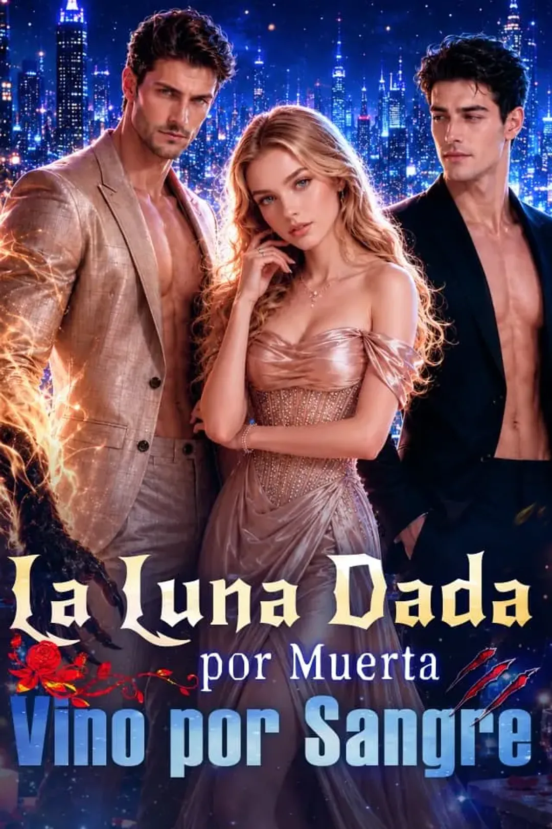 Póster de La Luna Dada por Muerta Vino por Sangre