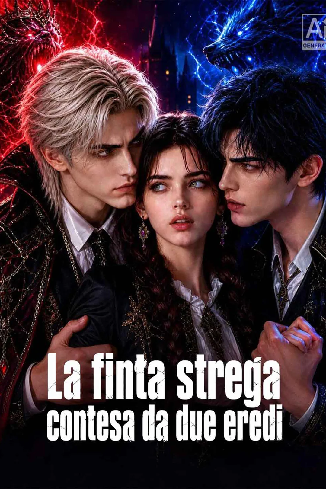 Locandina di La finta strega contesa da due eredi
