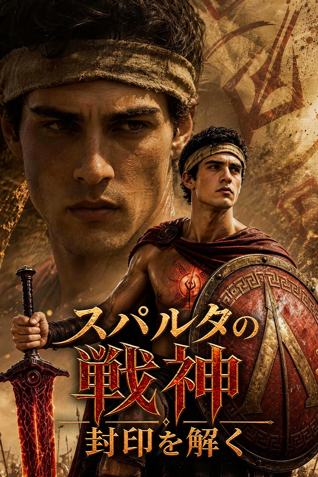 スパルタの戦神、封印を解くのポスター