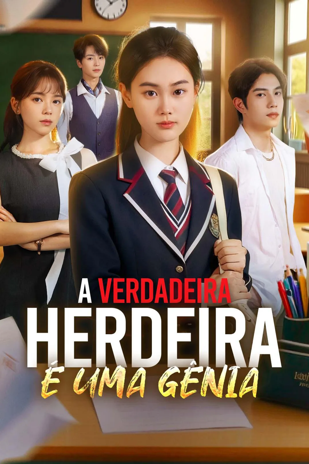 Pôster de A Verdadeira Herdeira é uma Gênia