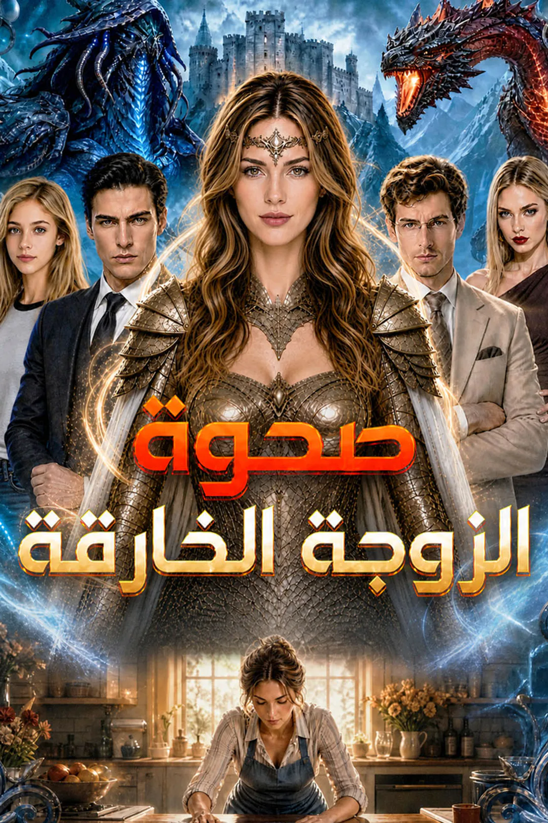 ملصق مسلسل «صحوة الزوجة الخارقة»