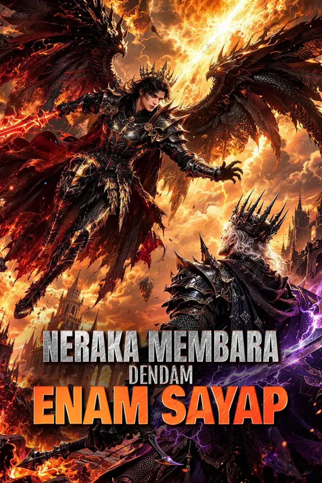 Poster Neraka Membara, Dendam Enam Sayap