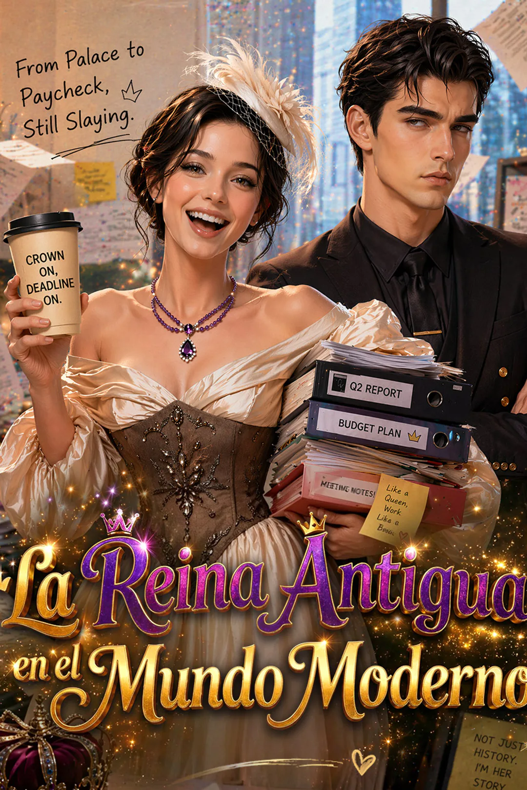 Póster de La reina antigua en el mundo moderno