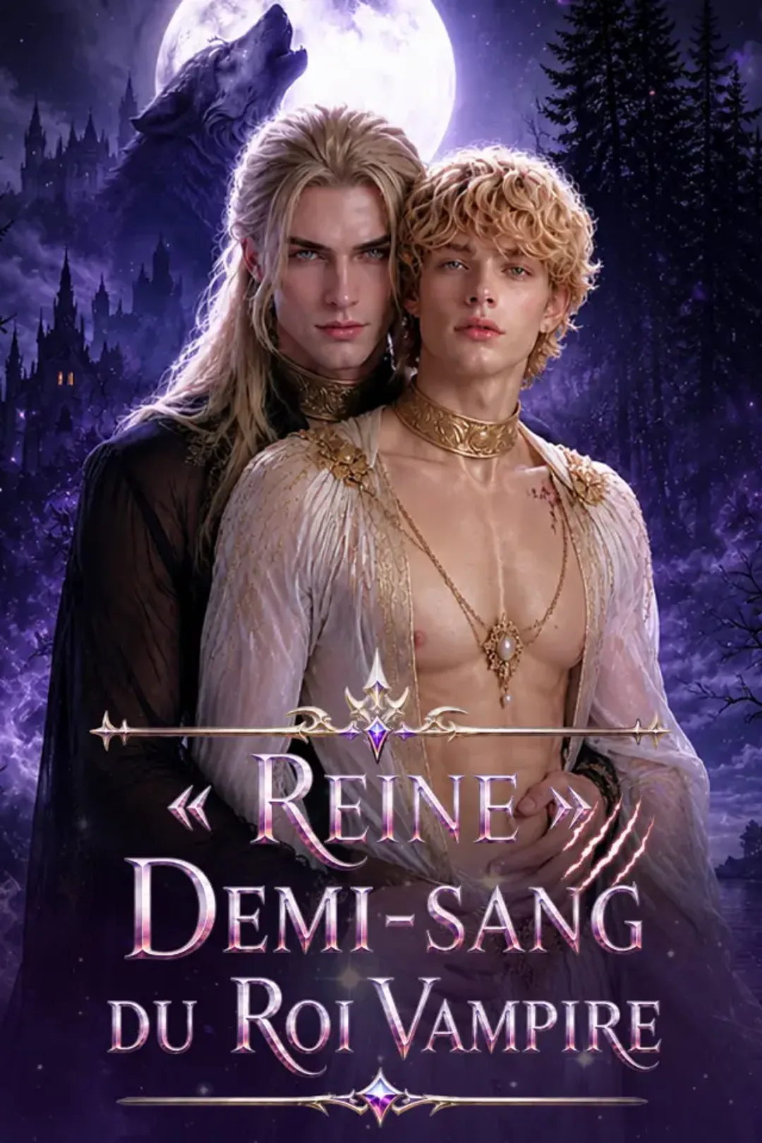Affiche de « Reine » Demi-sang du Roi Vampire