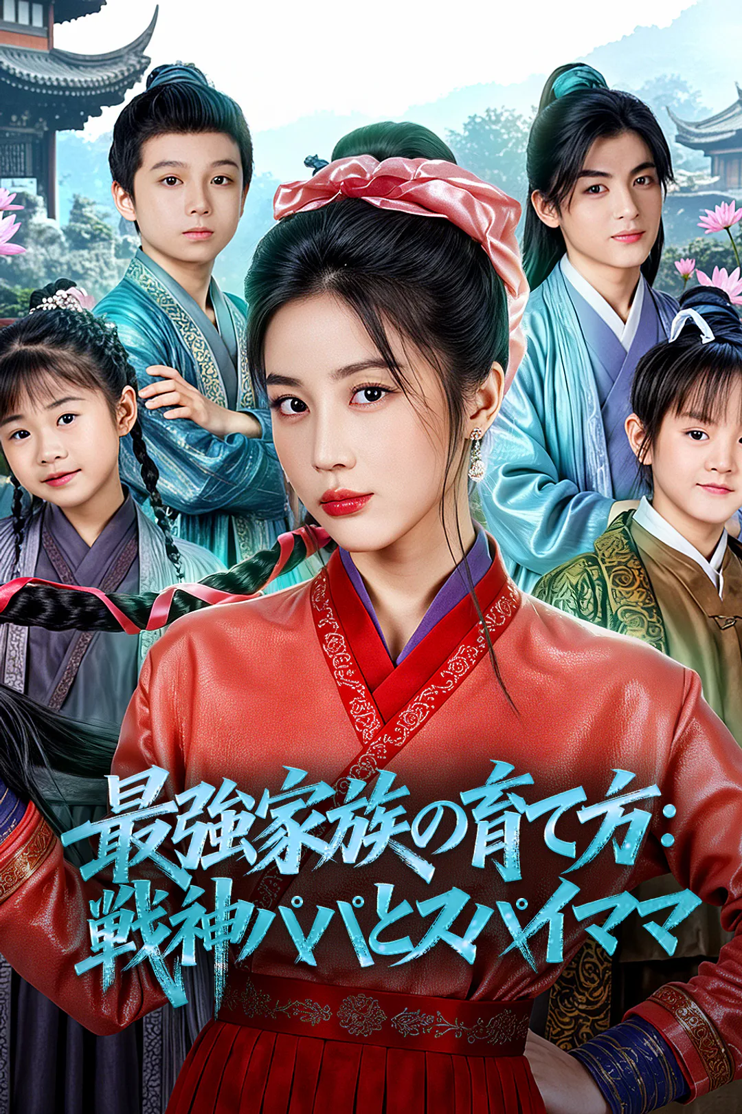 最強家族の育て方：戦神パパとスパイママのポスター