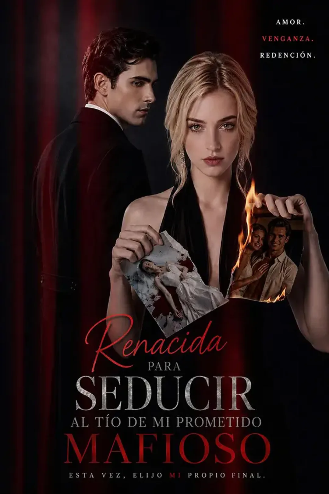 Póster de Renacida para seducir al tío mafioso de mi prometido