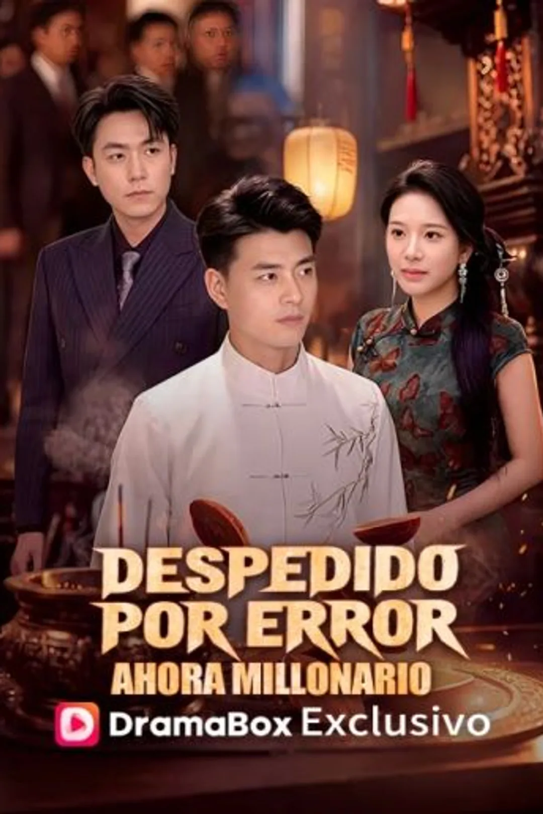 Póster de Despedido por error, ahora millonario