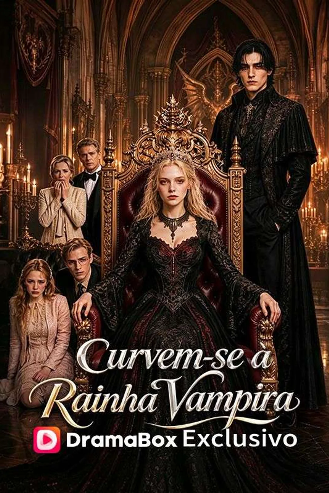 Pôster de Curvem-se à Rainha Vampira