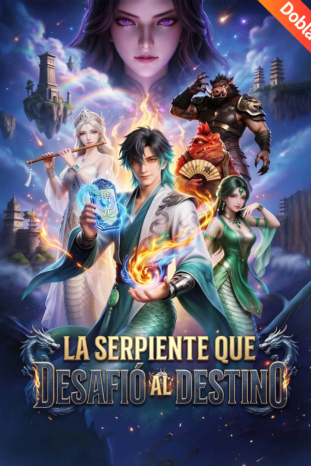Póster de La serpiente que desafió al destino