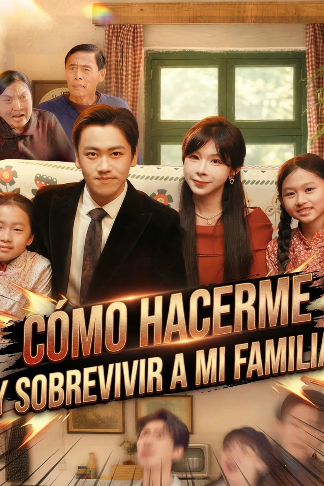 Póster de Cómo Hacerme Millonario y Sobrevivir a Mi Familia